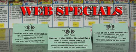 Web Specials .